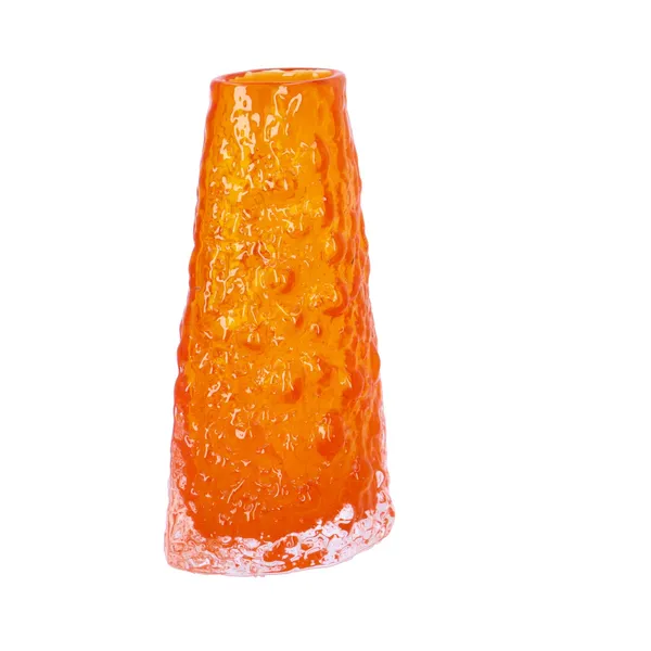 Whitefriars Tangerine Volcano Vase