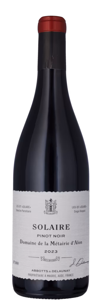 SOLAIRE PINOT NOIR ØKO IGP Pays d’Oc, Domaine Metairie d Alon Abbotts & Delaunay