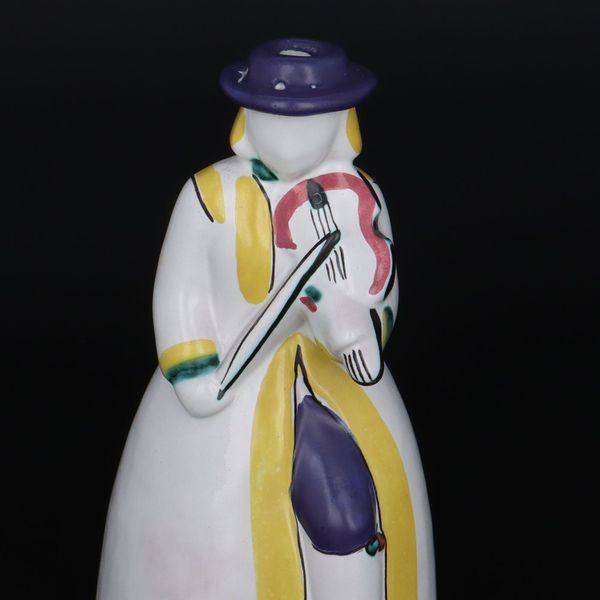 Pair of Gustavsberg Figural Candleholders