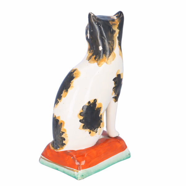 19th Century Staffordshire Figure of a Cat
