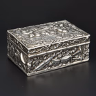 Berthold Muller Silver Trinket Box
