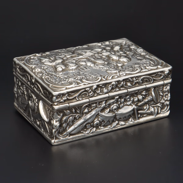 Berthold Muller Silver Trinket Box