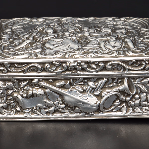 Berthold Muller Silver Trinket Box