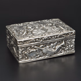 Berthold Muller Silver Trinket Box
