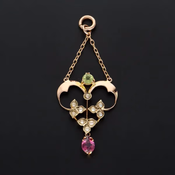 Early 20th Century Suffragette Pendant