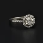 Platinum & Diamond Solitaire Ring