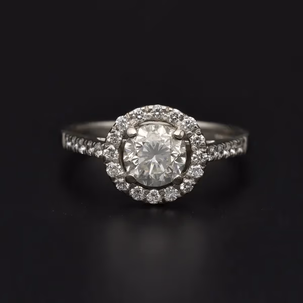 Platinum & Diamond Solitaire Ring
