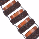 Carved Wooden Japanese Inro