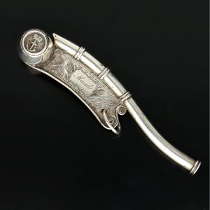Silver Boatswain Whistle