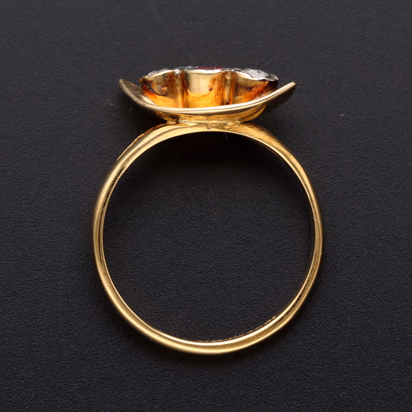 14ct and 18ct Gold Ruby and Diamond Ring