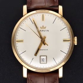 9ct Yellow Gold Marvin Manual Watch