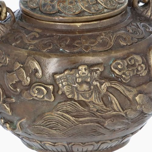 Chinese Bronze Teapot image-3