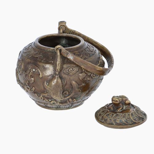 Chinese Bronze Teapot image-4