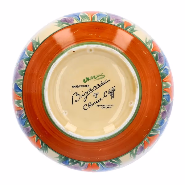 Clarice Cliff Crocus Holborn Bowl