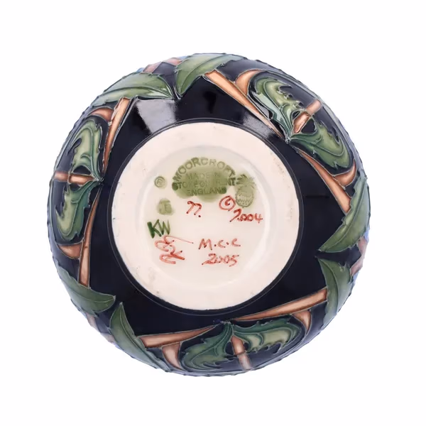 Moorcroft Centurea Collectors Club Vase