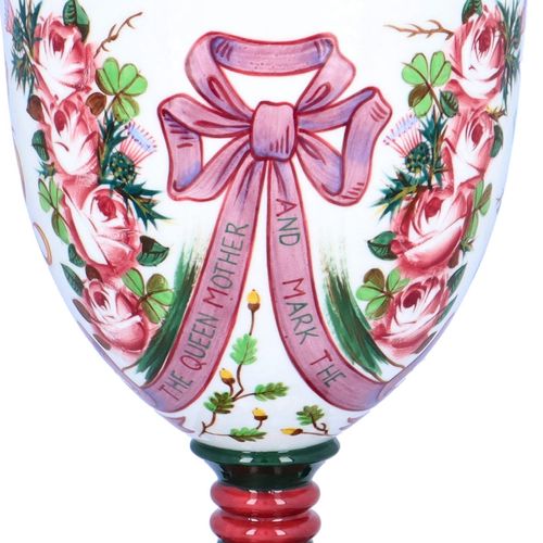 Limited Edition Royal Doulton Wemyss Commemorative Goblet image-6