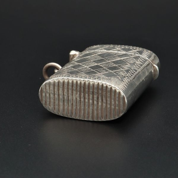 Sterling Silver Cunard Line Vesta Case