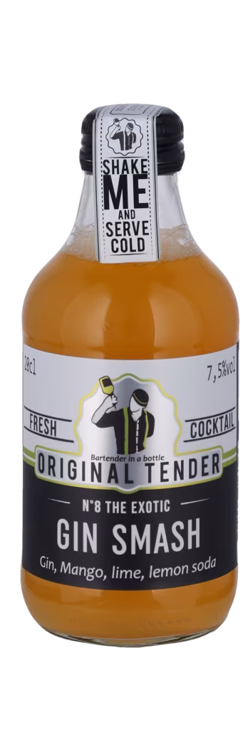 ORIGINAL TENDER BOTTLED GIN SMASH Original Tender