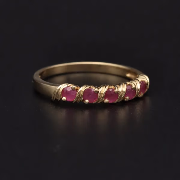 Gold Ruby Ring