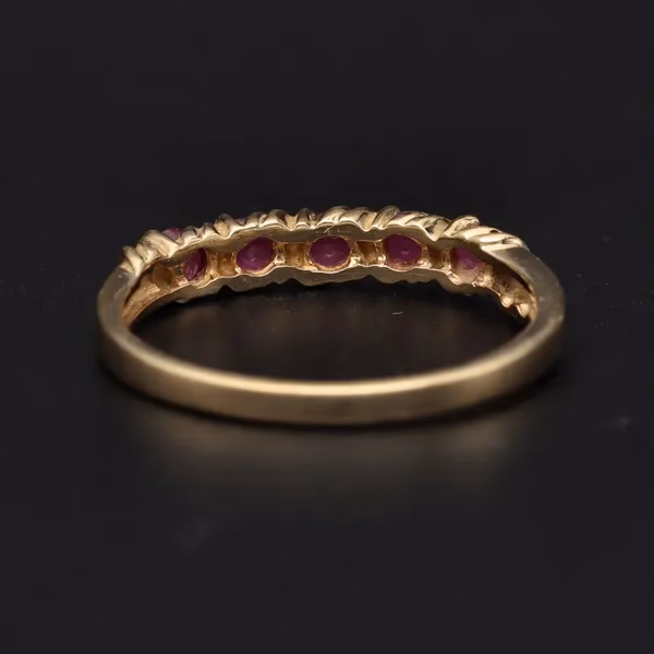 Gold Ruby Ring