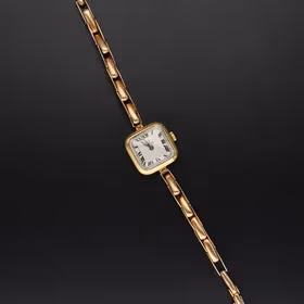 15ct Gold Omega Watch