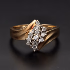 9ct Gold Diamond Ring