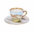 Set Of 6 Royal Doulton Porcelain Cups & Saucers