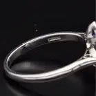 Vintage Style Sapphire and Diamond Ring