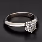 18ct White Gold 1.5ct Diamond Ring