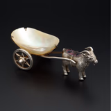 Edwardian Silver Goat Pin Cushion