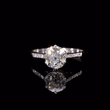 360° view of The Antique Art Deco Era Old Mine Cut Diamond Ring