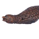 19th Century Scottish Carved Grouse Table Snuff Box