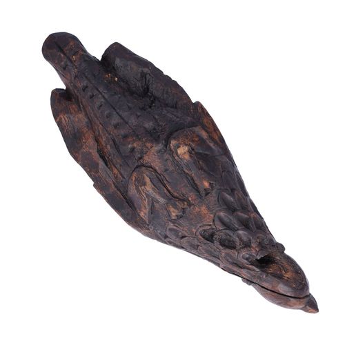 19th Century Scottish Carved Grouse Table Snuff Box image-6