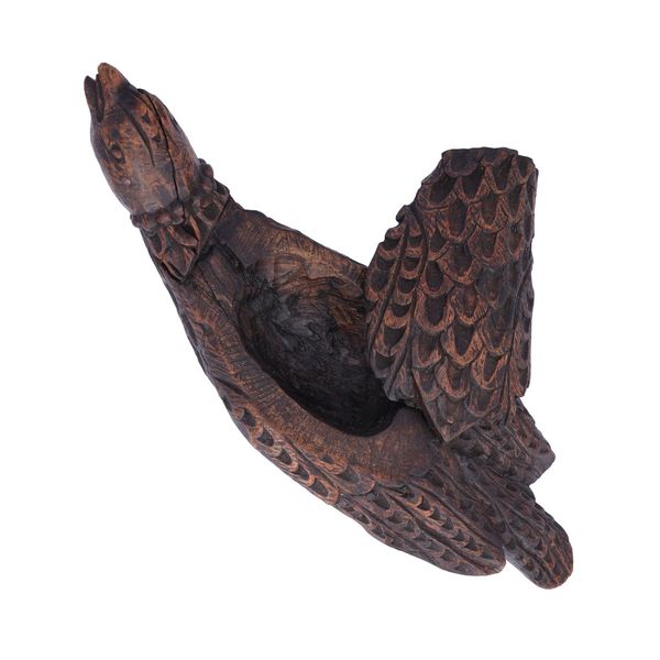 19th Century Scottish Carved Grouse Table Snuff Box