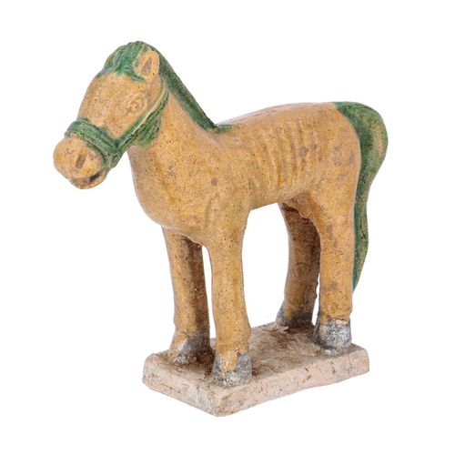 Ming Dynasty Chinese Ceramic Horse Figure image-1