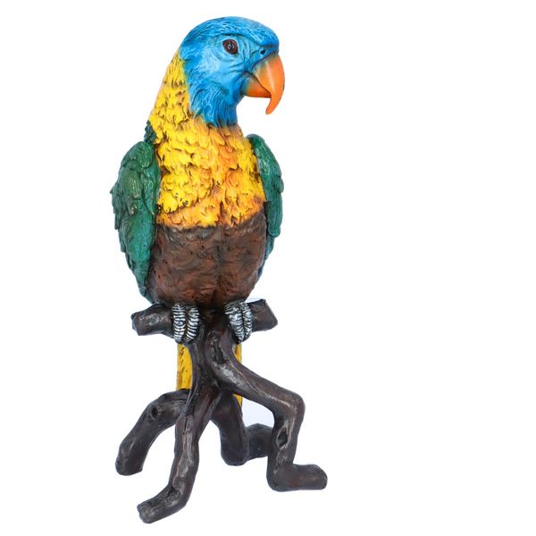 Franz Bergmann Multicoloured Bronze Parrot