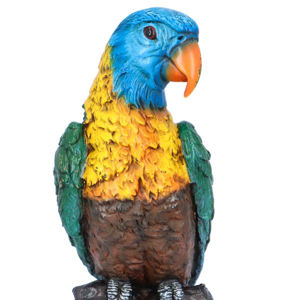 Franz Bergmann Multicoloured Bronze Parrot