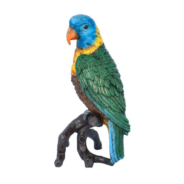 Franz Bergmann Multicoloured Bronze Parrot