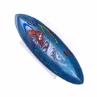 Kosta Boda Blue Glass Boat by Bertil Vallien