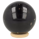 Zwarte toermalijn bol 78mm - 360° presentation