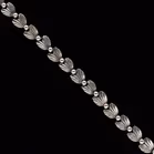 Hermann Siersbol Silver Foliate Necklace
