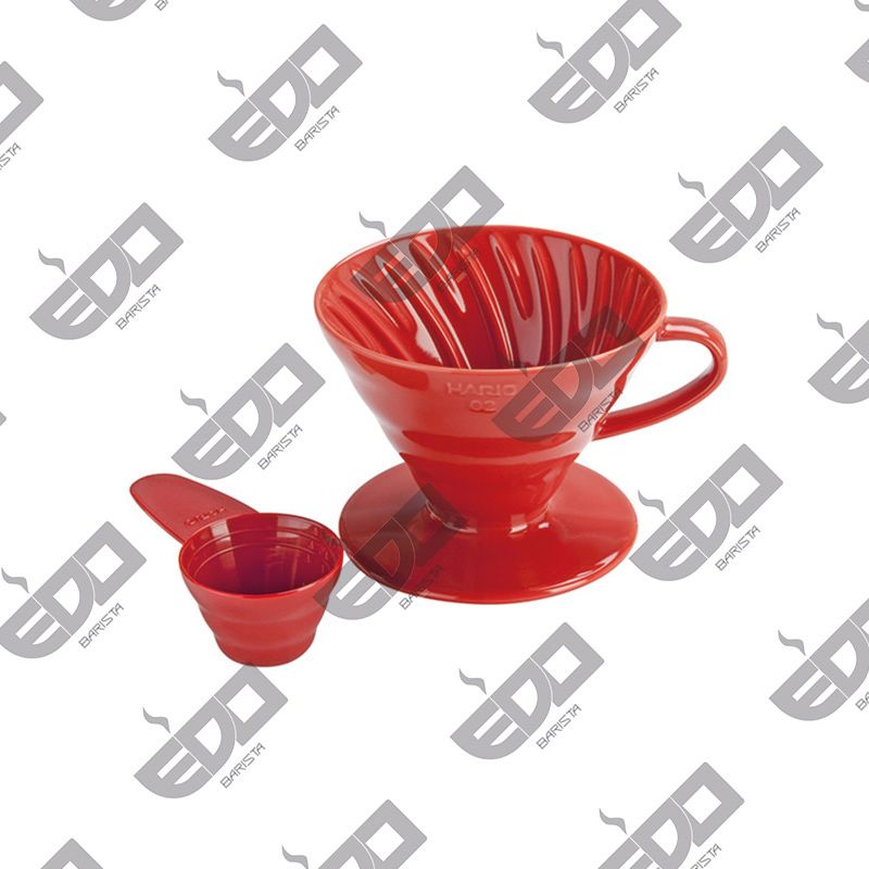 COFFEE DRIPPER V60 02 CERAMIC RED