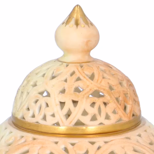 Late 19th Century Royal Worcester Incense Holder