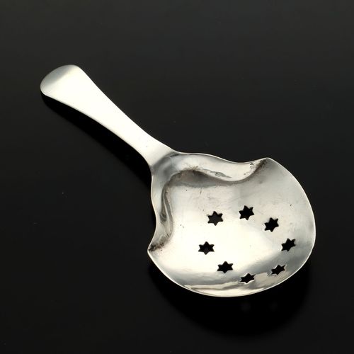 George III Period Silver Caddy Spoon image-1
