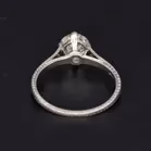 Old European Cut Diamond Solitaire Ring