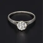 Old European Cut Diamond Solitaire Ring