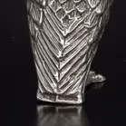 Edwardian Silver Owl Salt and Pepper