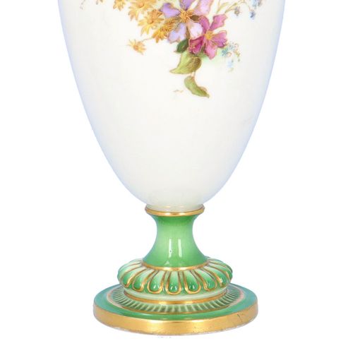 Royal Worcester Twin Handled Vase image-4