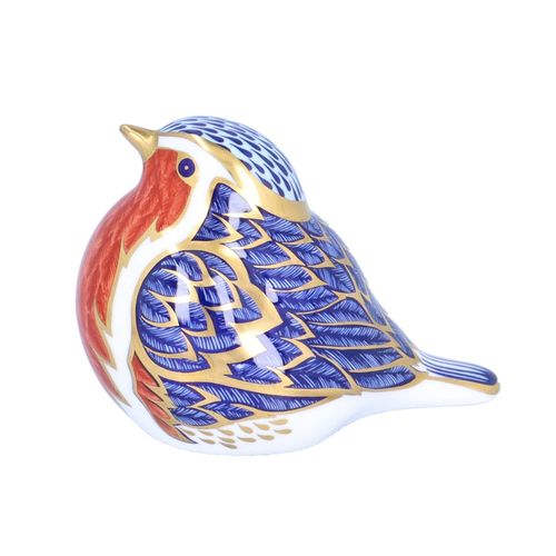 Royal Crown Derby Paperweight Robin image-3