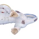 Pair of Gabriel Fourmaintraux Faience Candle Holders